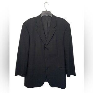 Boss Hugo Boss | 100% Schurwolle Virgin‎ Wool Men’s Suit Coat Blazer Black 46R